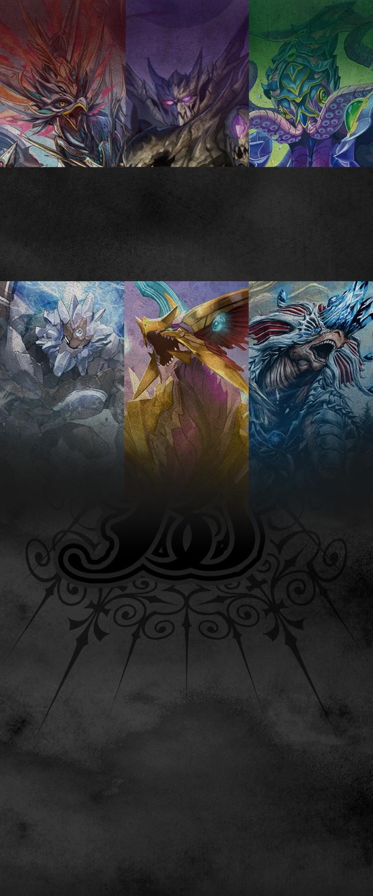 [26RSD01-06]Battle Spirits入門牌組 赫焔ノ風牙／紫幻ノ血醒／翆海ノ甲魚白命ノ鉱人／煌陽ノ雷竜／蒼淵ノ凶獣